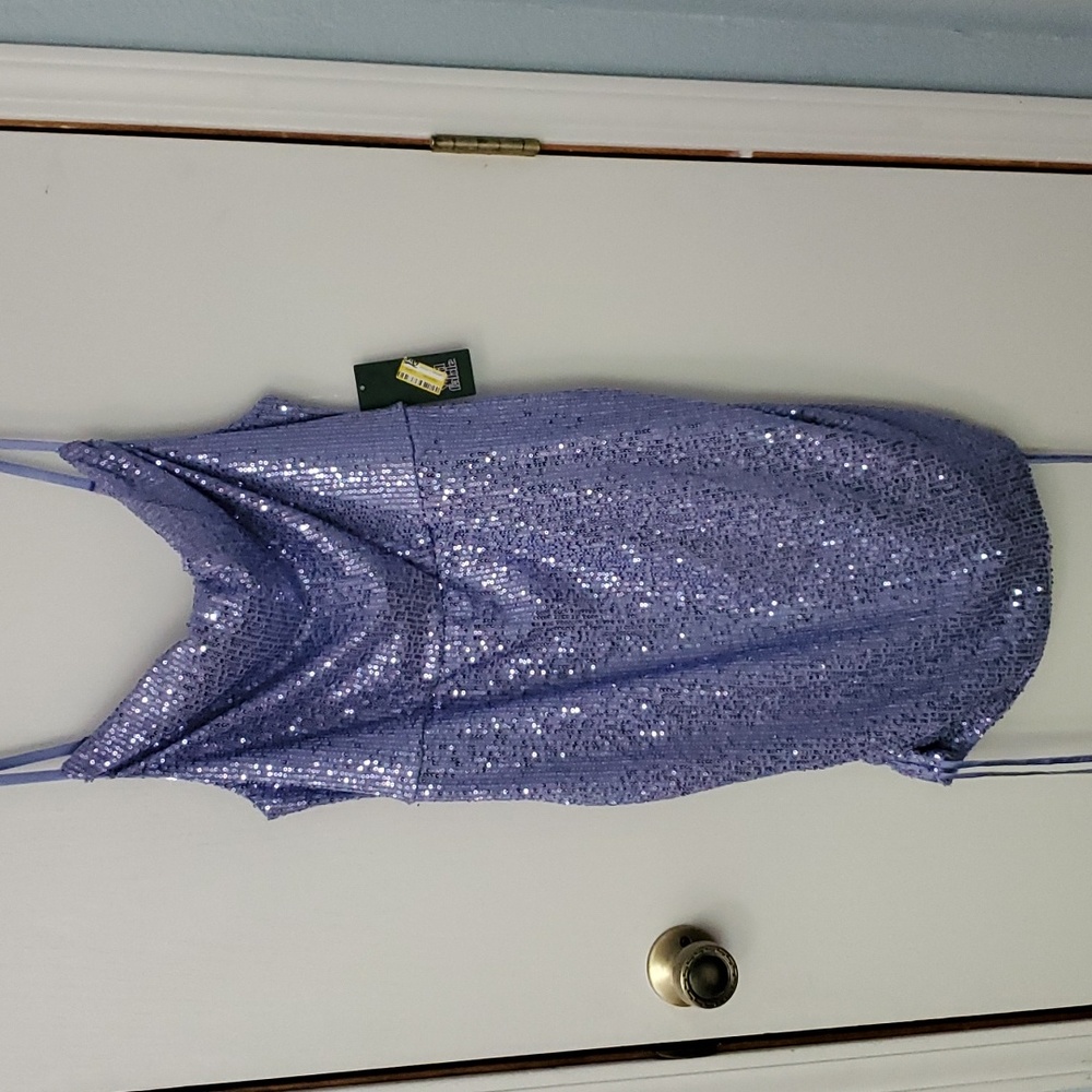 WILD FABLE XL SEQUIN SPAGHETTI STRAP DRESS